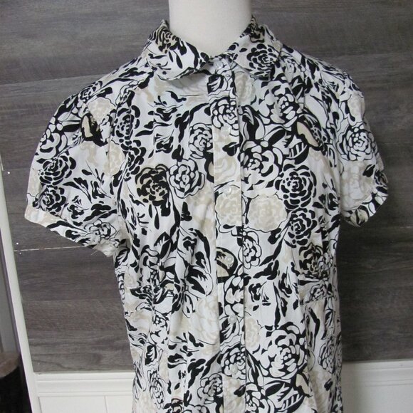 ALFANI LADIES SHORT SLEEVE BLOUSE - Picture 1 of 7